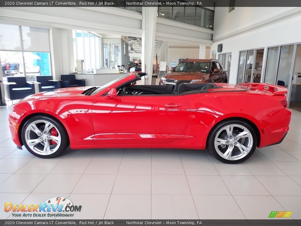 Red Hot 2020 Chevrolet Camaro LT Convertible Photo #4
