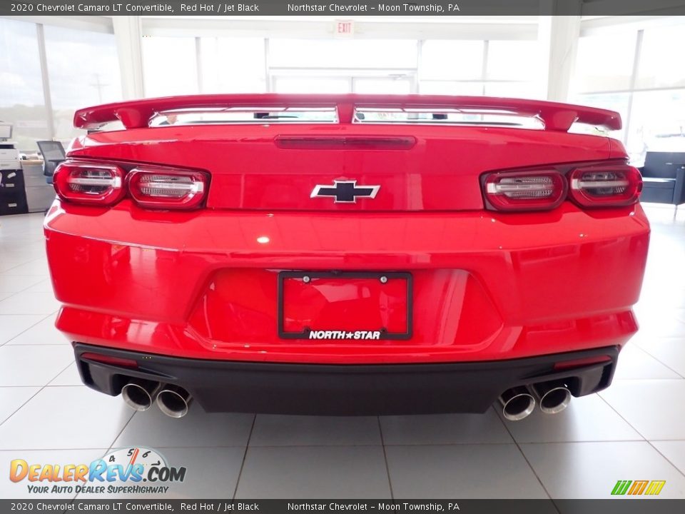 2020 Chevrolet Camaro LT Convertible Red Hot / Jet Black Photo #6