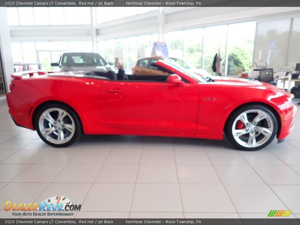 2020 Chevrolet Camaro LT Convertible Red Hot / Jet Black Photo #8