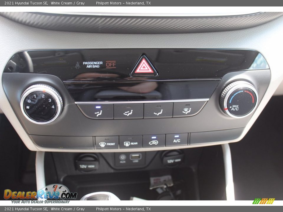 2021 Hyundai Tucson SE White Cream / Gray Photo #16