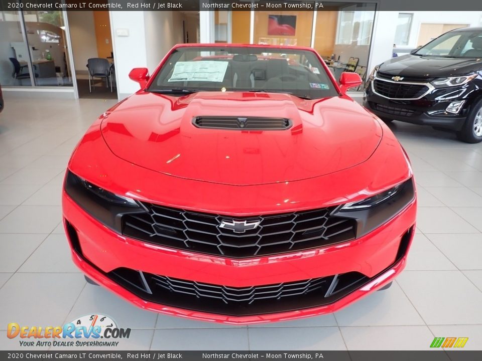 2020 Chevrolet Camaro LT Convertible Red Hot / Jet Black Photo #11