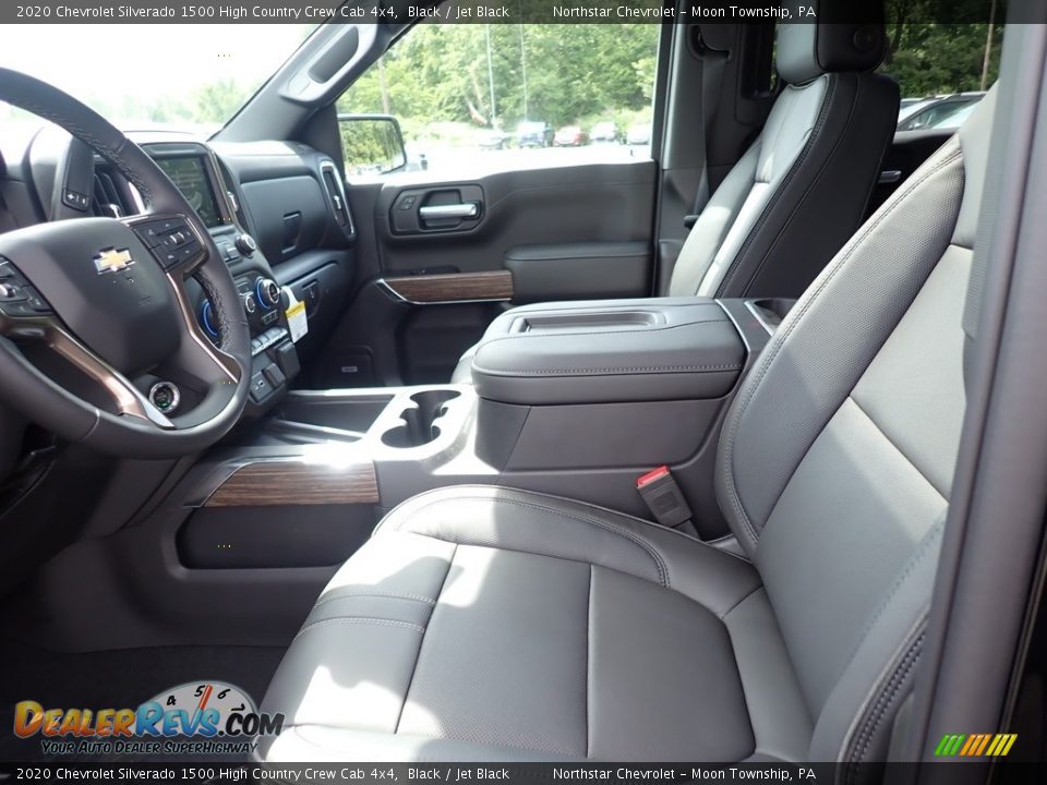 2020 Chevrolet Silverado 1500 High Country Crew Cab 4x4 Black / Jet Black Photo #15