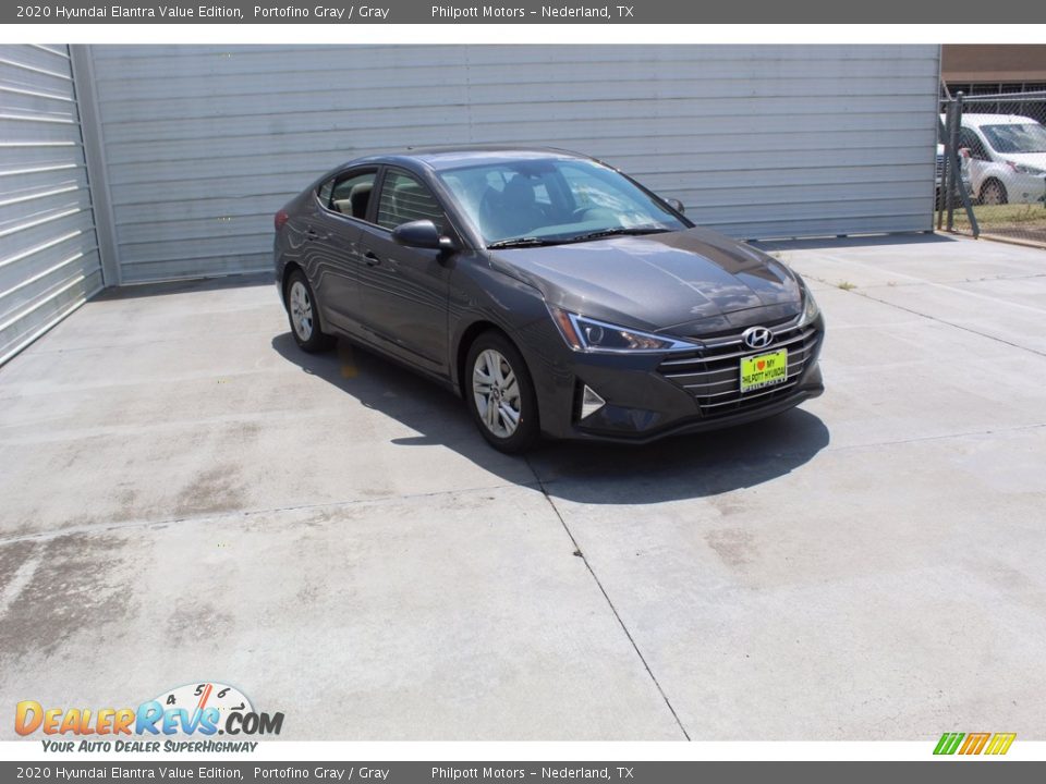 2020 Hyundai Elantra Value Edition Portofino Gray / Gray Photo #2
