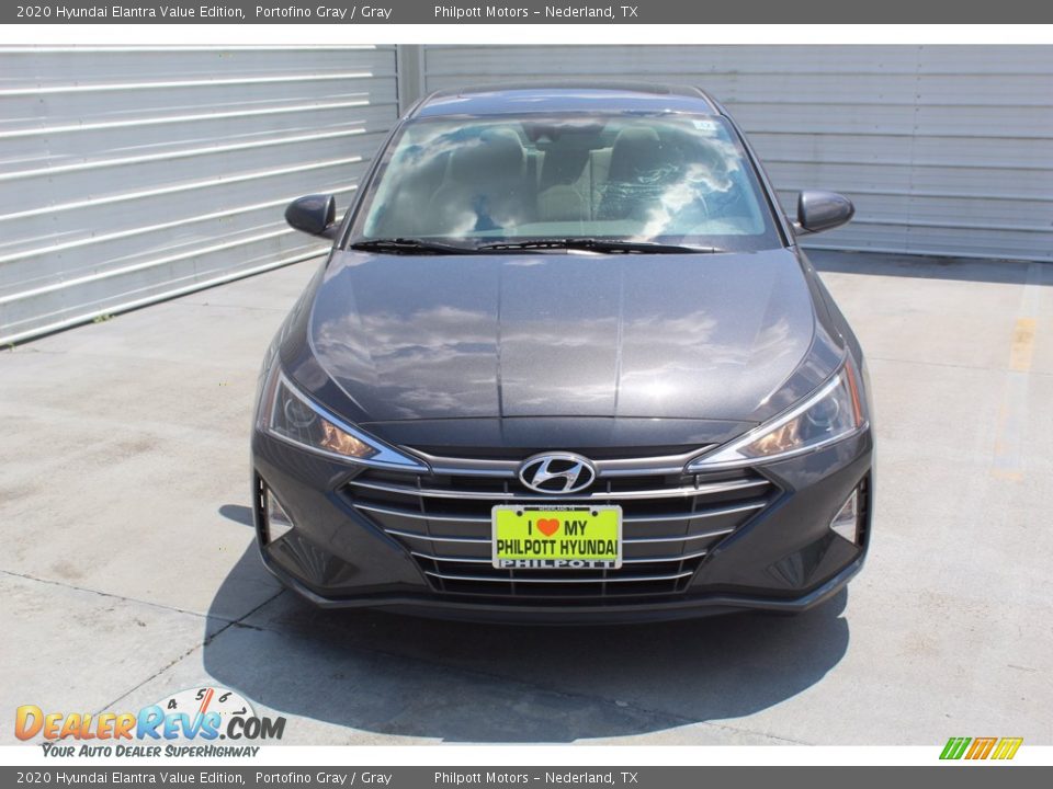 2020 Hyundai Elantra Value Edition Portofino Gray / Gray Photo #3