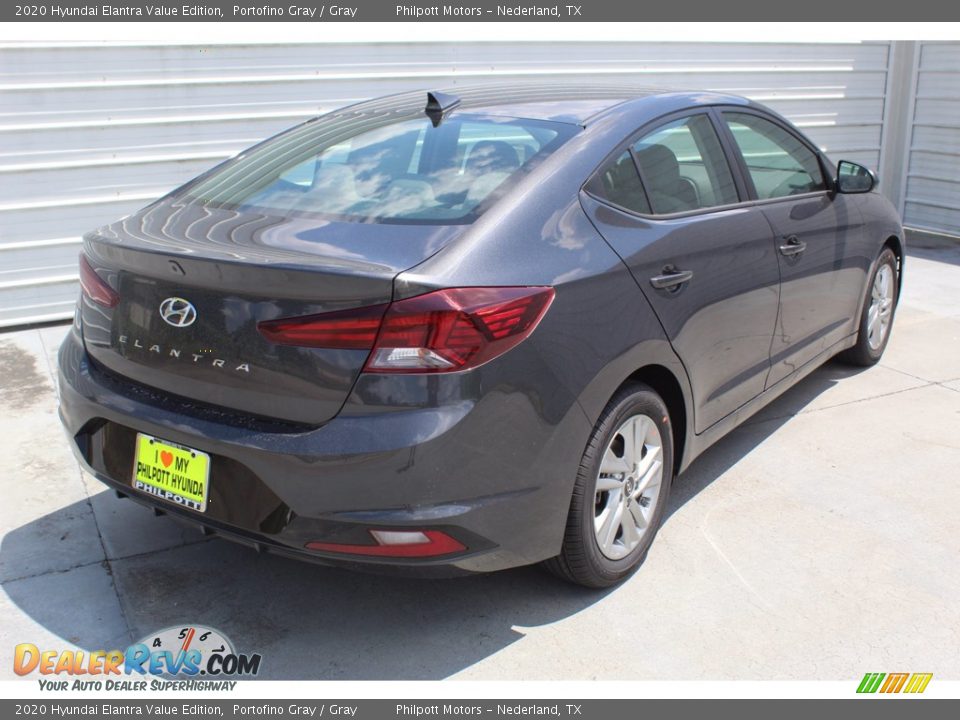 2020 Hyundai Elantra Value Edition Portofino Gray / Gray Photo #8