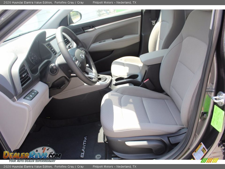 2020 Hyundai Elantra Value Edition Portofino Gray / Gray Photo #10