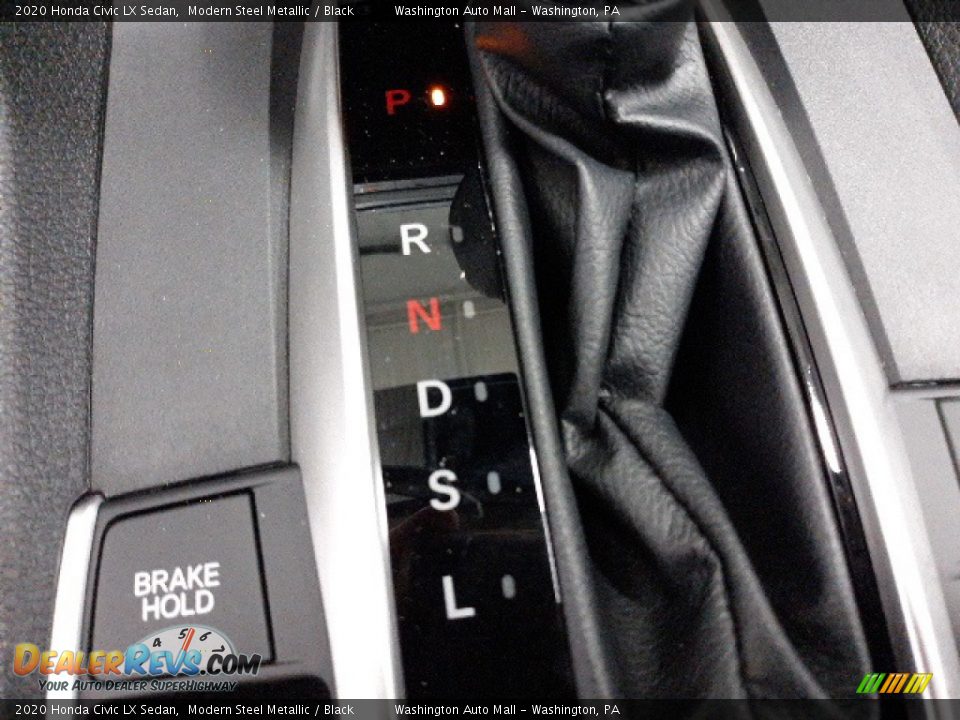 2020 Honda Civic LX Sedan Modern Steel Metallic / Black Photo #16