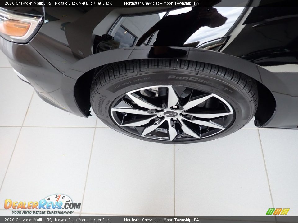 2020 Chevrolet Malibu RS Mosaic Black Metallic / Jet Black Photo #3