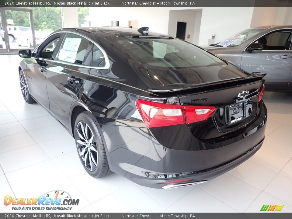 2020 Chevrolet Malibu RS Mosaic Black Metallic / Jet Black Photo #4