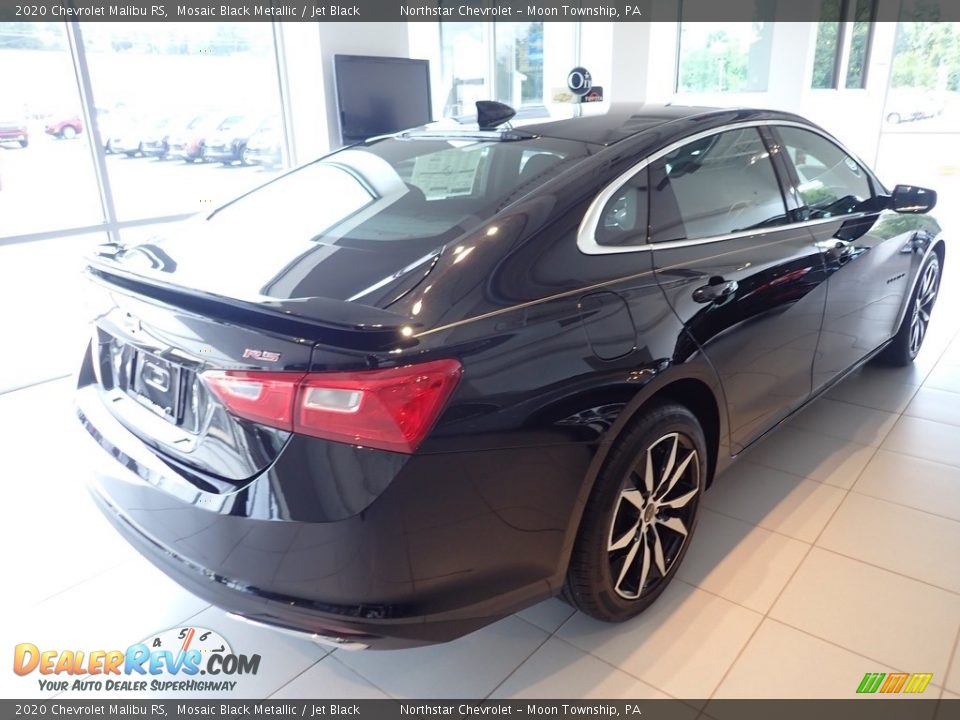 2020 Chevrolet Malibu RS Mosaic Black Metallic / Jet Black Photo #6