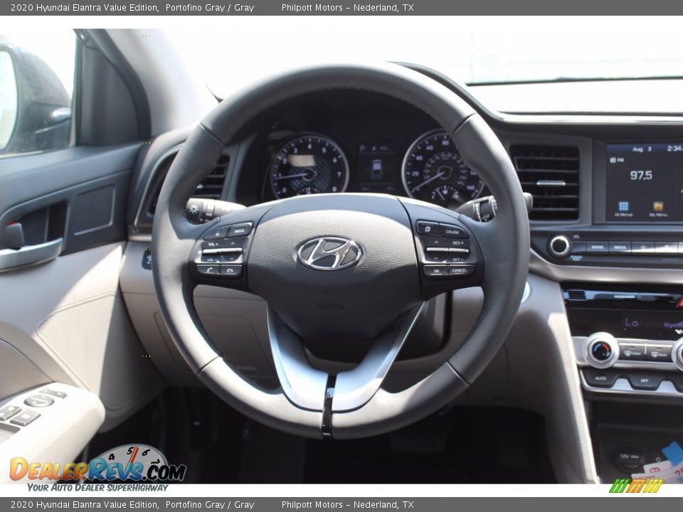 2020 Hyundai Elantra Value Edition Portofino Gray / Gray Photo #22