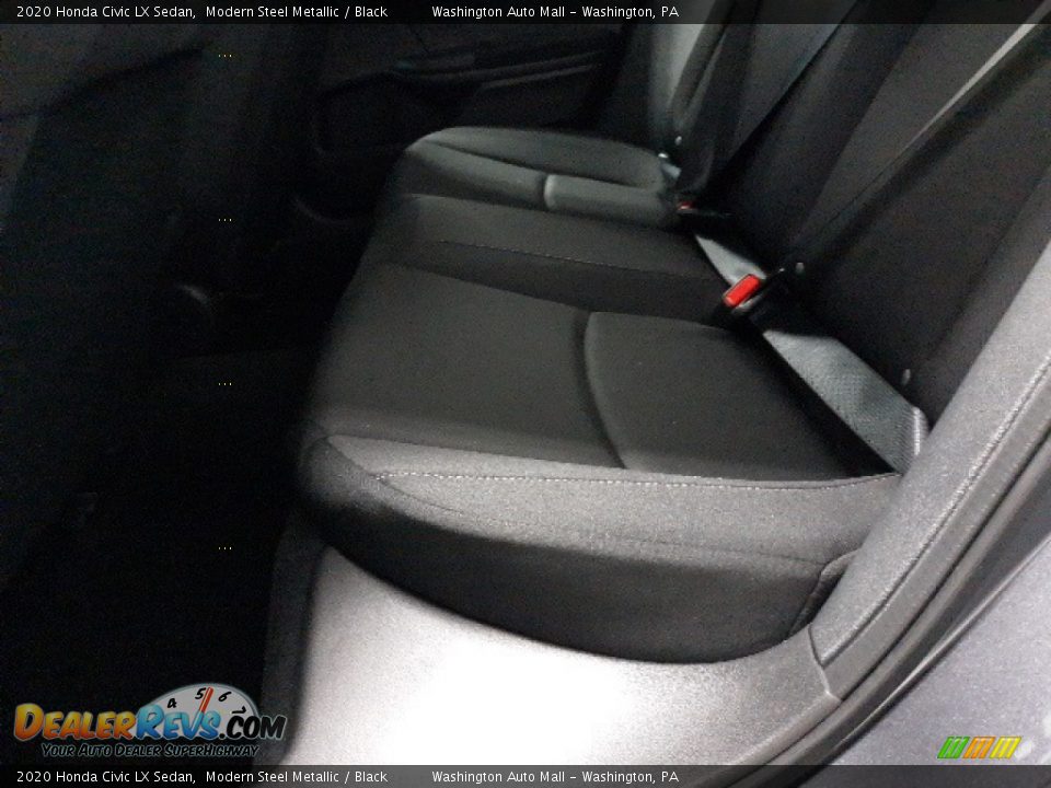 2020 Honda Civic LX Sedan Modern Steel Metallic / Black Photo #28