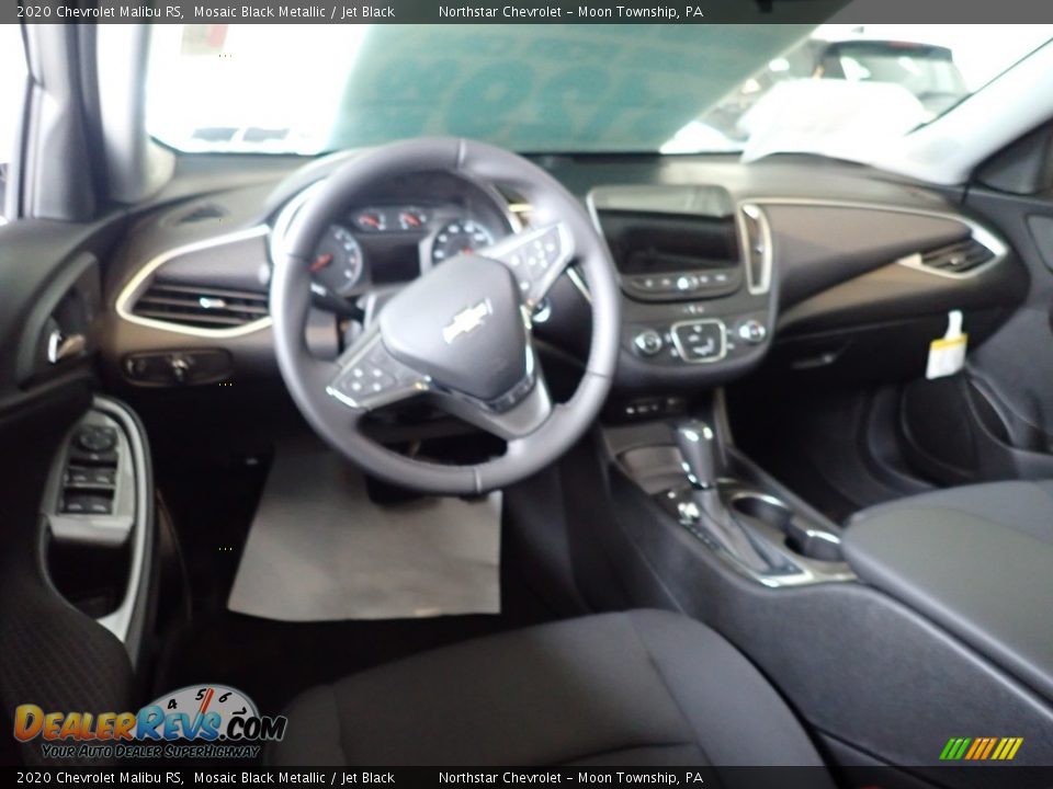 2020 Chevrolet Malibu RS Mosaic Black Metallic / Jet Black Photo #12
