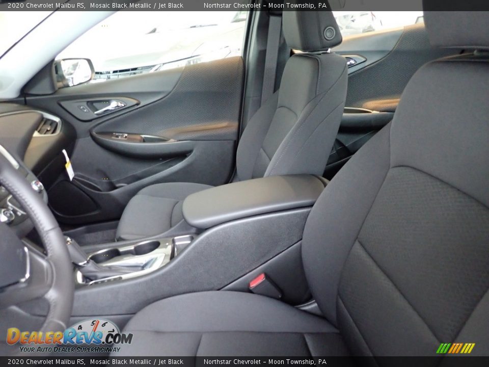 2020 Chevrolet Malibu RS Mosaic Black Metallic / Jet Black Photo #14