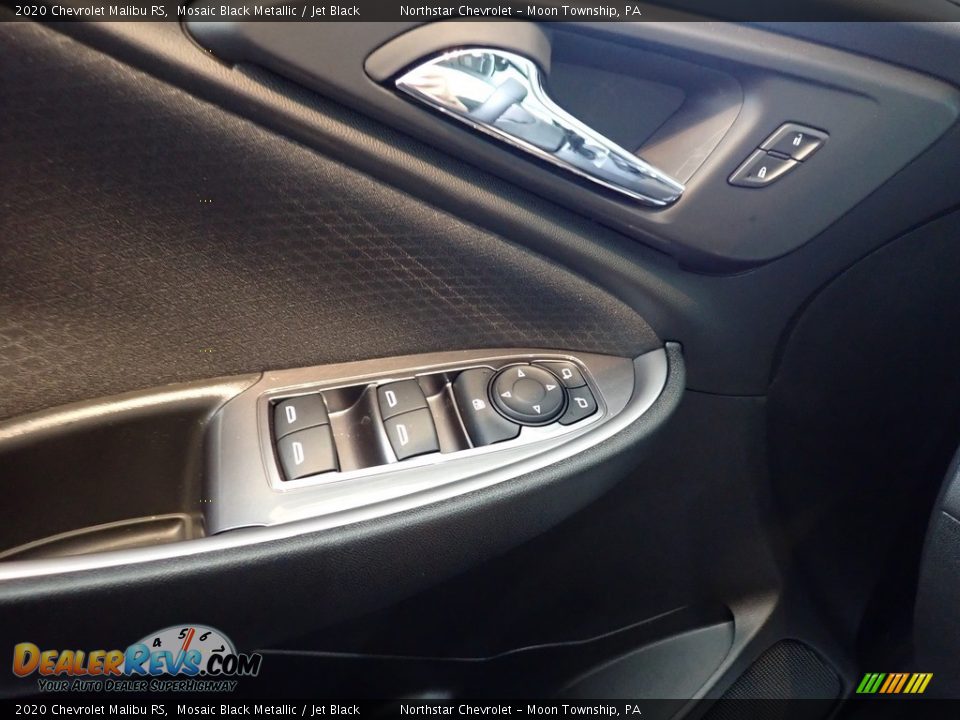 2020 Chevrolet Malibu RS Mosaic Black Metallic / Jet Black Photo #19