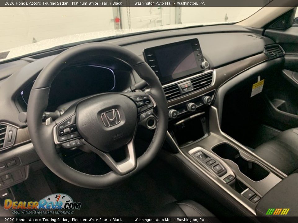 2020 Honda Accord Touring Sedan Platinum White Pearl / Black Photo #4