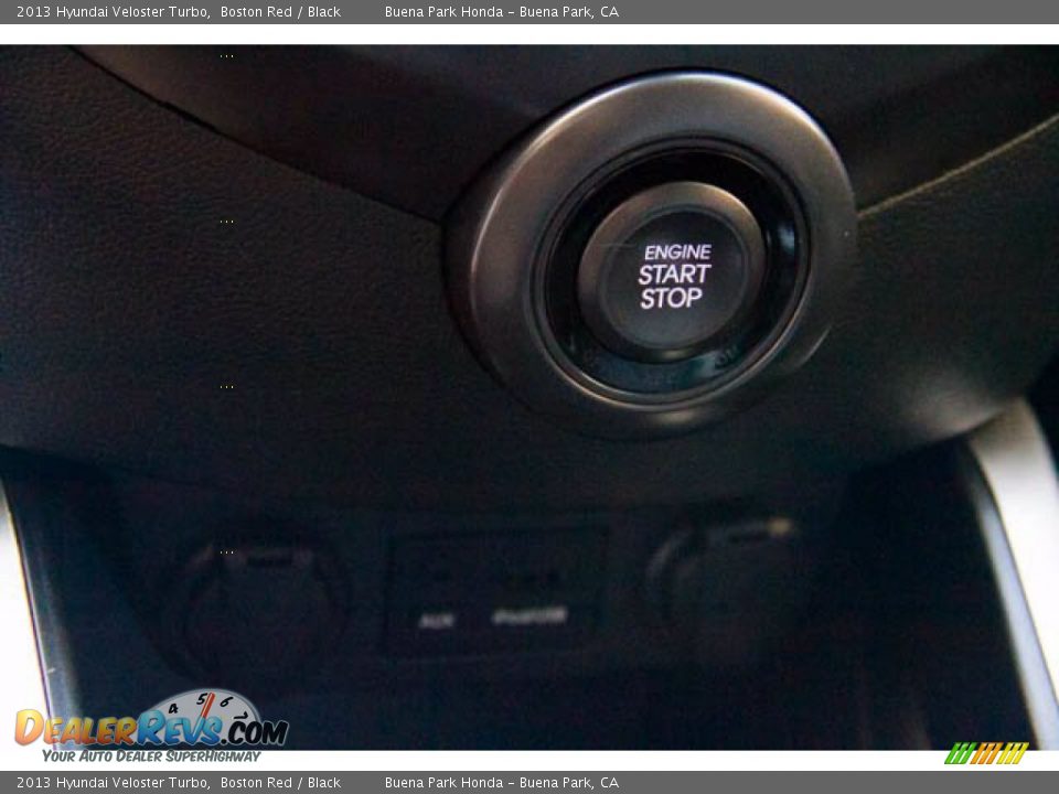 2013 Hyundai Veloster Turbo Boston Red / Black Photo #12