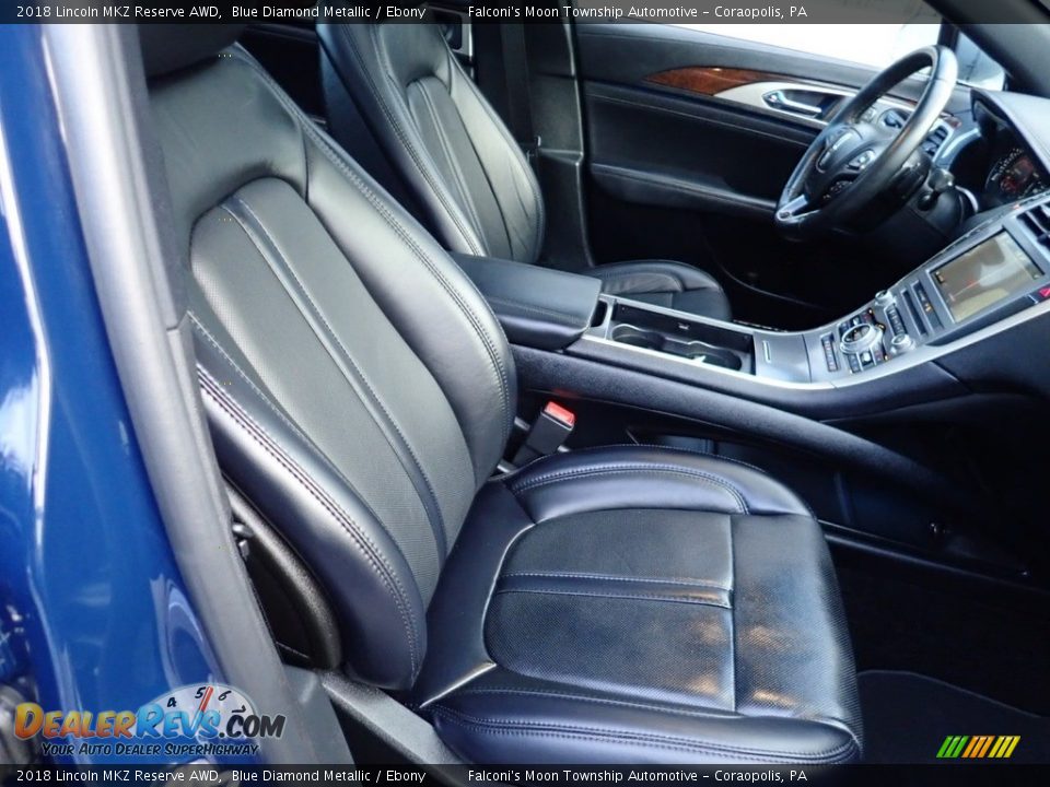 Front Seat of 2018 Lincoln MKZ Reserve AWD Photo #11