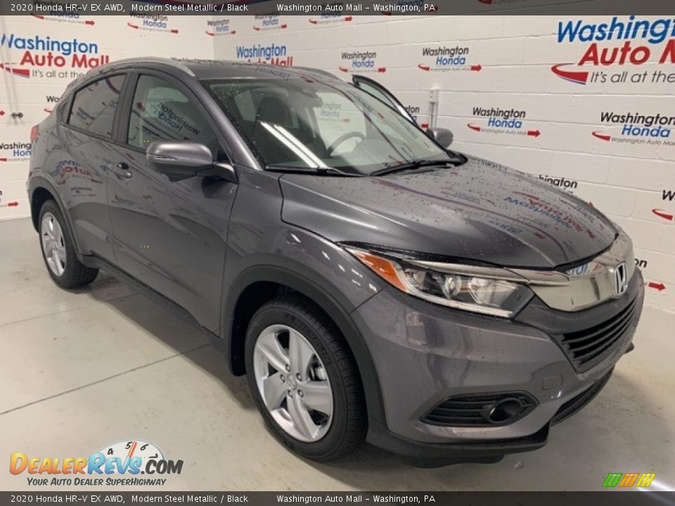 2020 Honda HR-V EX AWD Modern Steel Metallic / Black Photo #2