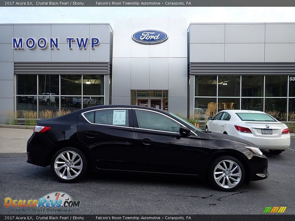 2017 Acura ILX Crystal Black Pearl / Ebony Photo #1