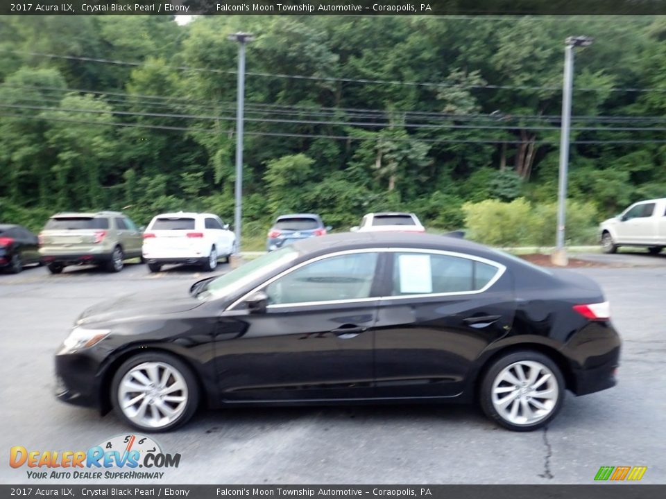 2017 Acura ILX Crystal Black Pearl / Ebony Photo #5