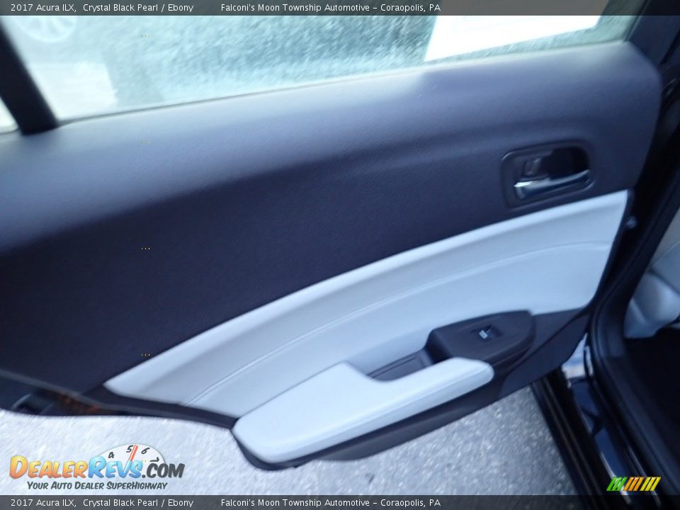 2017 Acura ILX Crystal Black Pearl / Ebony Photo #17