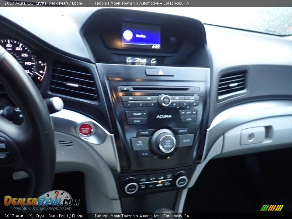 2017 Acura ILX Crystal Black Pearl / Ebony Photo #22
