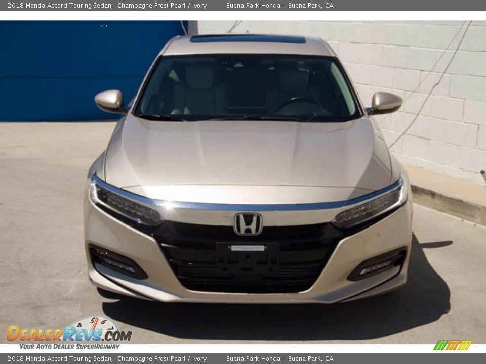 2018 Honda Accord Touring Sedan Champagne Frost Pearl / Ivory Photo #7