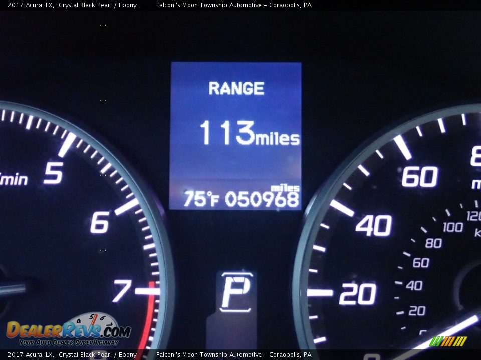 2017 Acura ILX Crystal Black Pearl / Ebony Photo #24