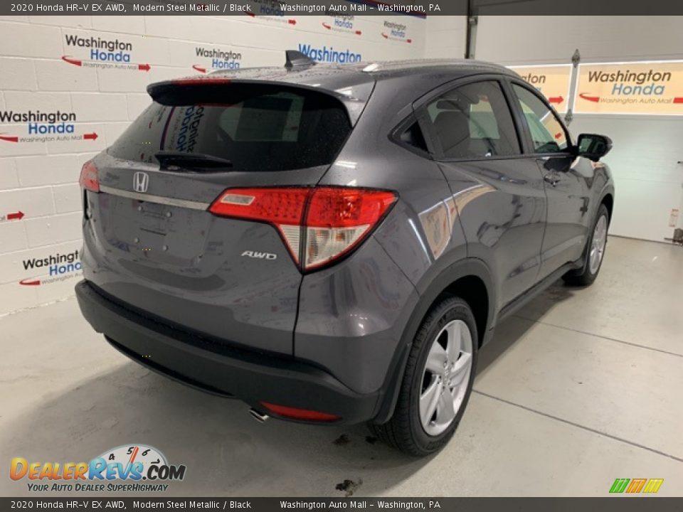 2020 Honda HR-V EX AWD Modern Steel Metallic / Black Photo #34