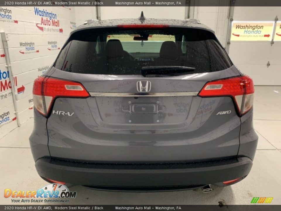 2020 Honda HR-V EX AWD Modern Steel Metallic / Black Photo #35