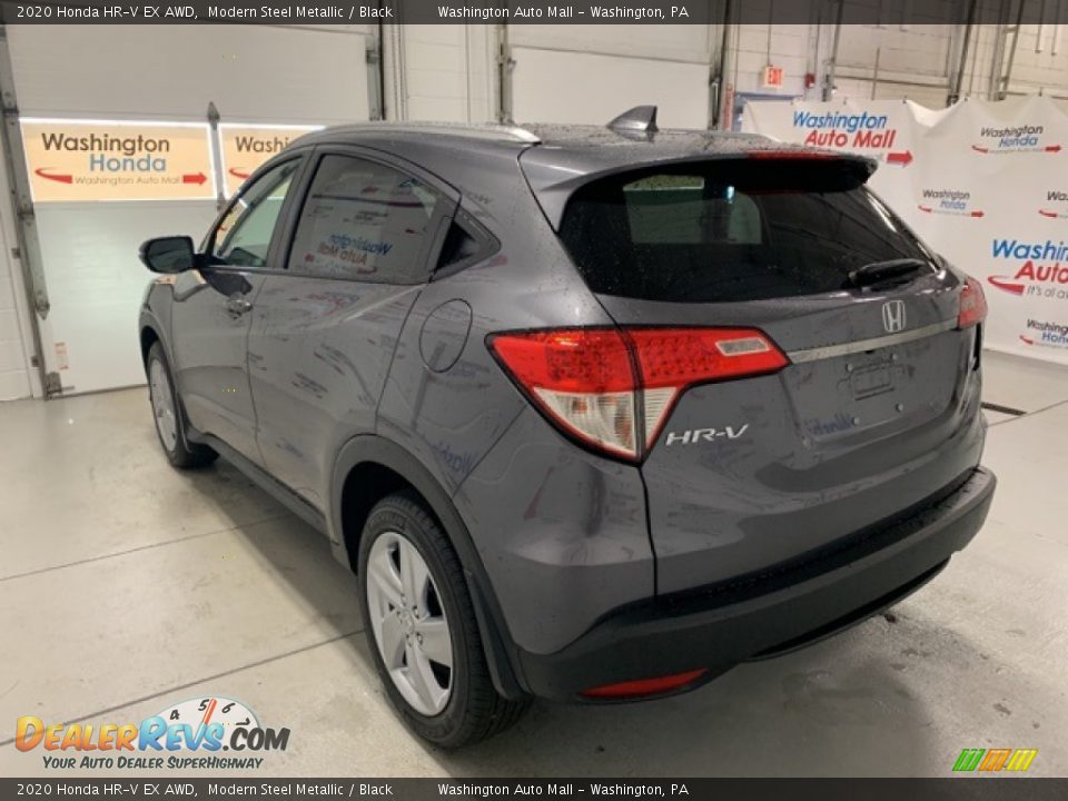 2020 Honda HR-V EX AWD Modern Steel Metallic / Black Photo #36