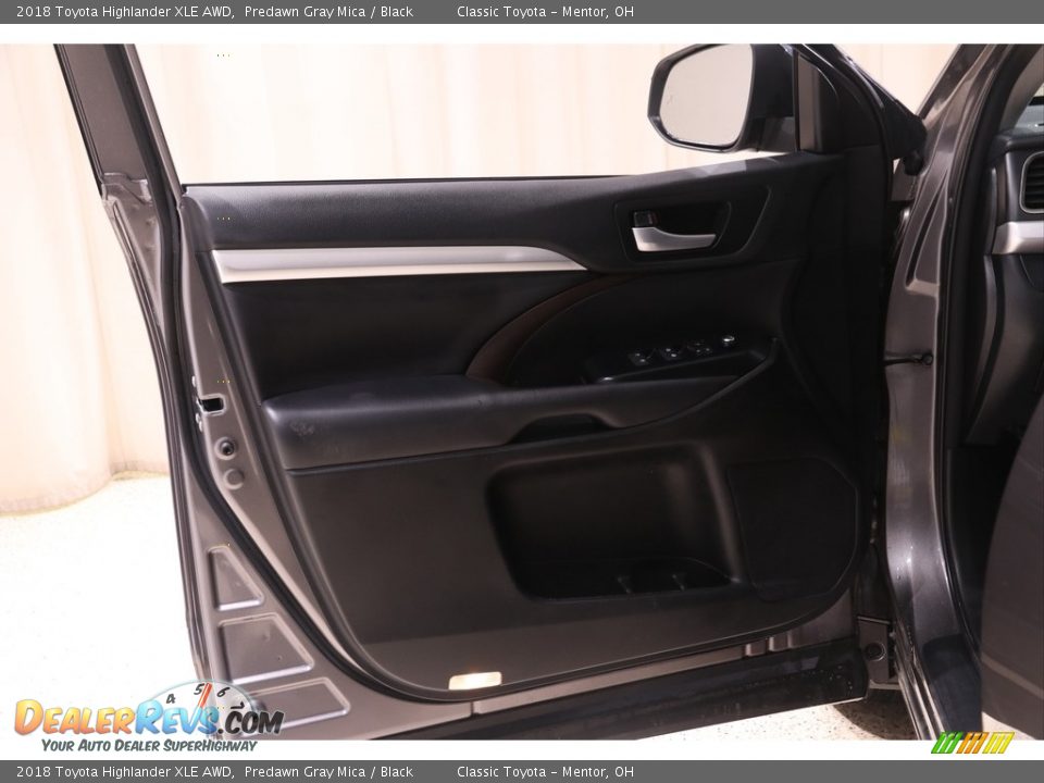 2018 Toyota Highlander XLE AWD Predawn Gray Mica / Black Photo #4