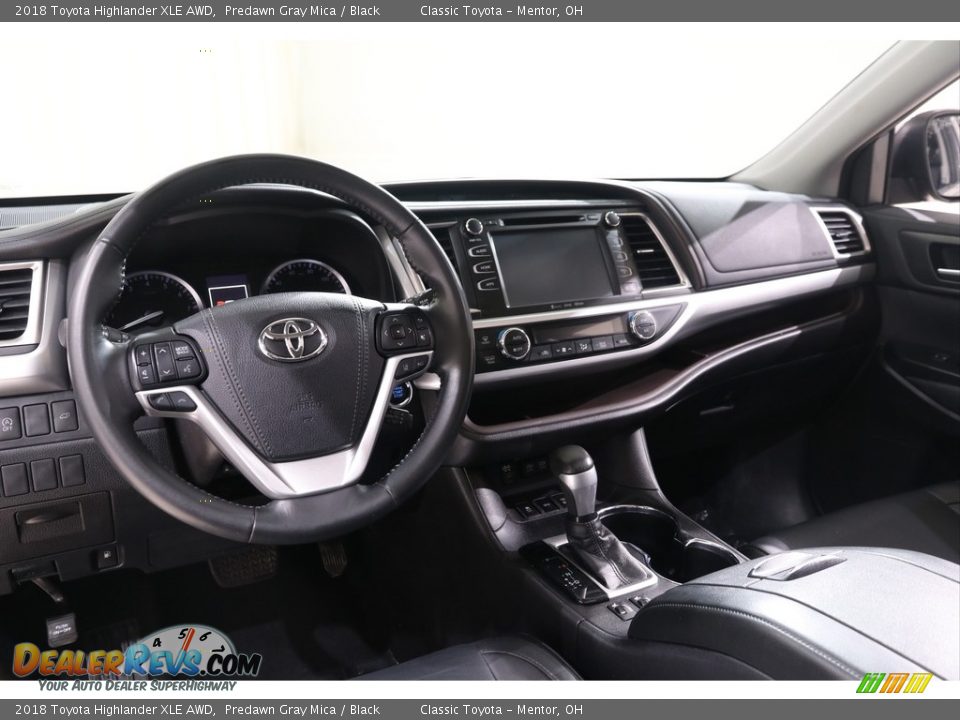 2018 Toyota Highlander XLE AWD Predawn Gray Mica / Black Photo #6
