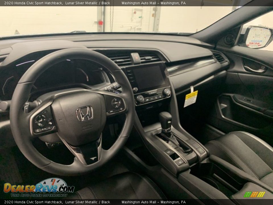 2020 Honda Civic Sport Hatchback Lunar Silver Metallic / Black Photo #4