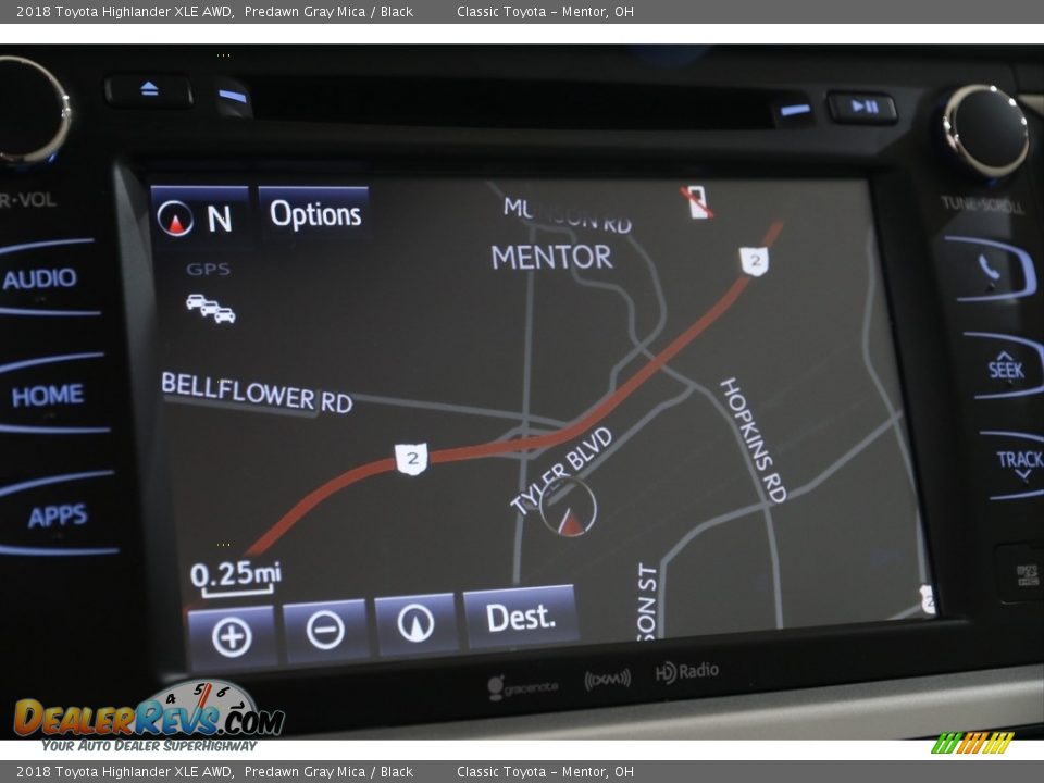 2018 Toyota Highlander XLE AWD Predawn Gray Mica / Black Photo #15