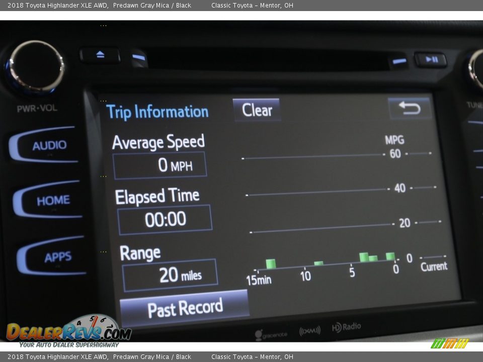 2018 Toyota Highlander XLE AWD Predawn Gray Mica / Black Photo #16