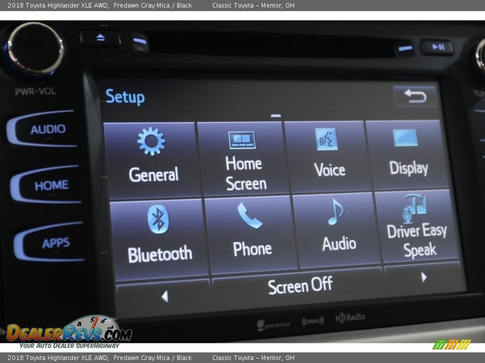 2018 Toyota Highlander XLE AWD Predawn Gray Mica / Black Photo #17