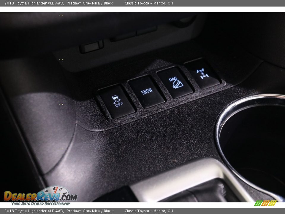 2018 Toyota Highlander XLE AWD Predawn Gray Mica / Black Photo #19