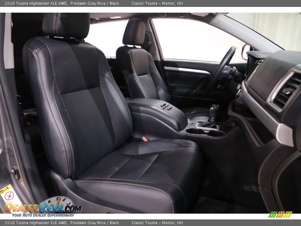 2018 Toyota Highlander XLE AWD Predawn Gray Mica / Black Photo #21