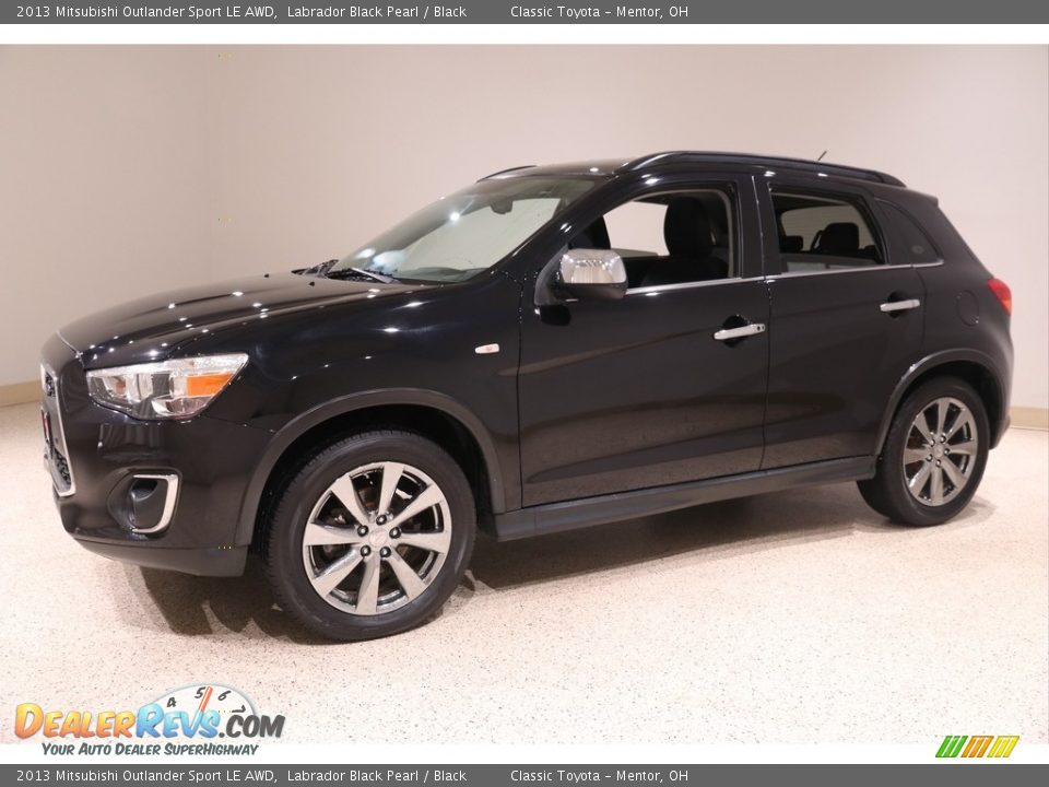 Labrador Black Pearl 2013 Mitsubishi Outlander Sport LE AWD Photo #3