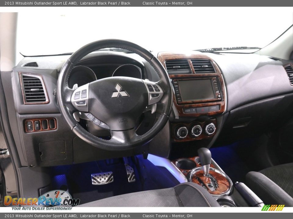 Dashboard of 2013 Mitsubishi Outlander Sport LE AWD Photo #6