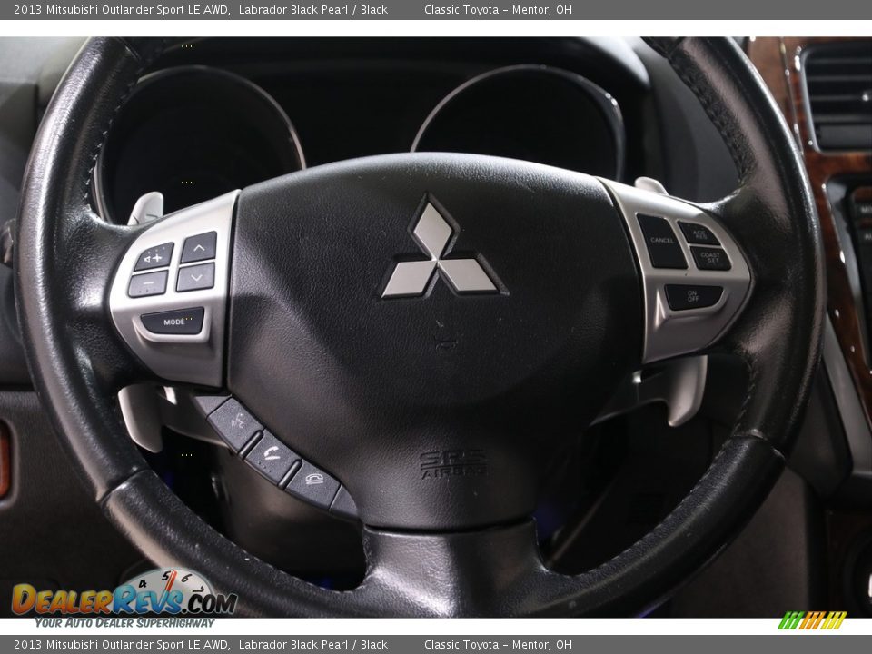 2013 Mitsubishi Outlander Sport LE AWD Steering Wheel Photo #7