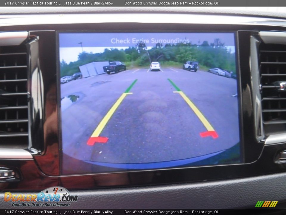 2017 Chrysler Pacifica Touring L Jazz Blue Pearl / Black/Alloy Photo #2