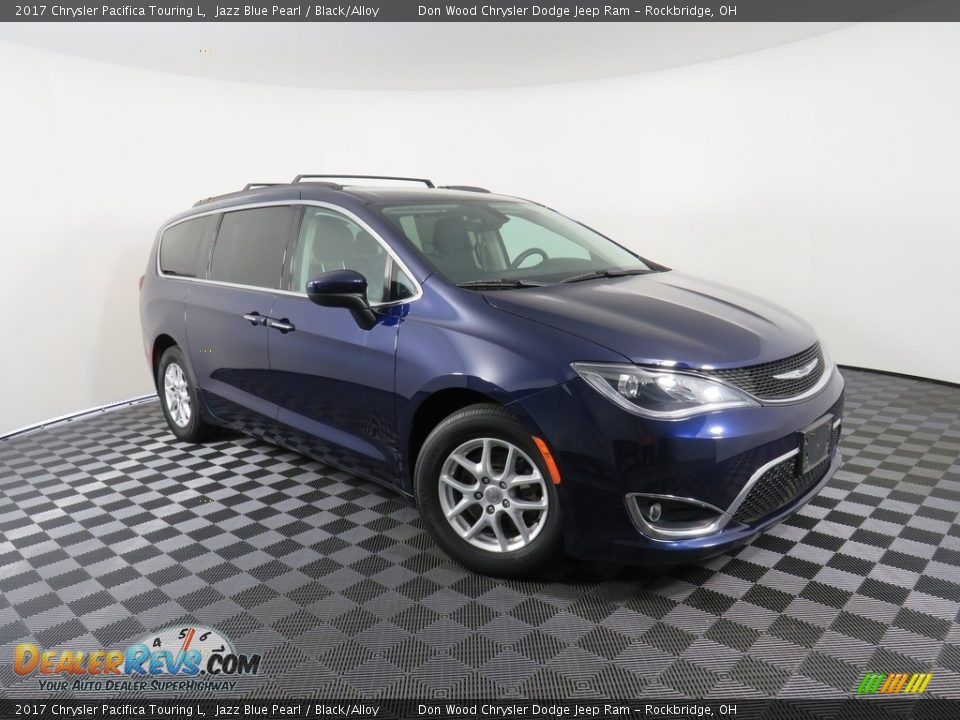 2017 Chrysler Pacifica Touring L Jazz Blue Pearl / Black/Alloy Photo #3