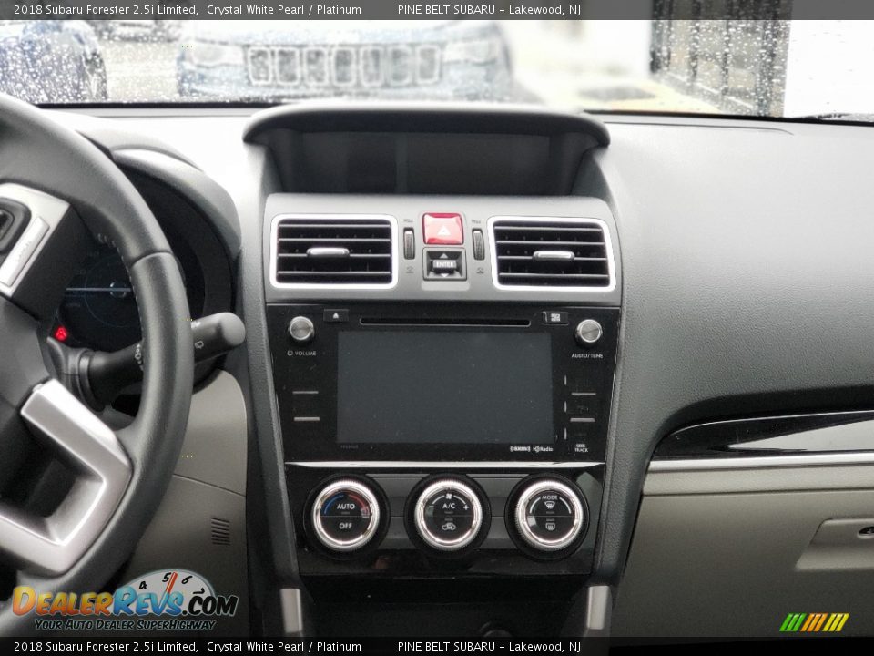 2018 Subaru Forester 2.5i Limited Crystal White Pearl / Platinum Photo #4
