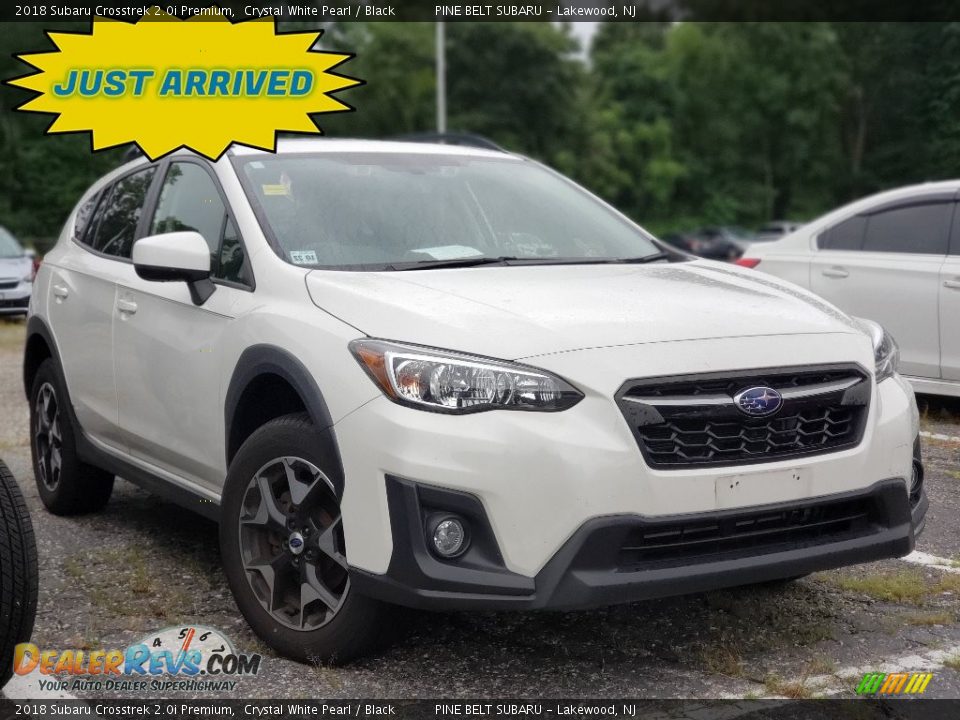 2018 Subaru Crosstrek 2.0i Premium Crystal White Pearl / Black Photo #1