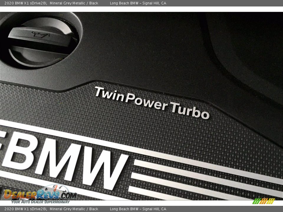 2020 BMW X1 sDrive28i Mineral Grey Metallic / Black Photo #11