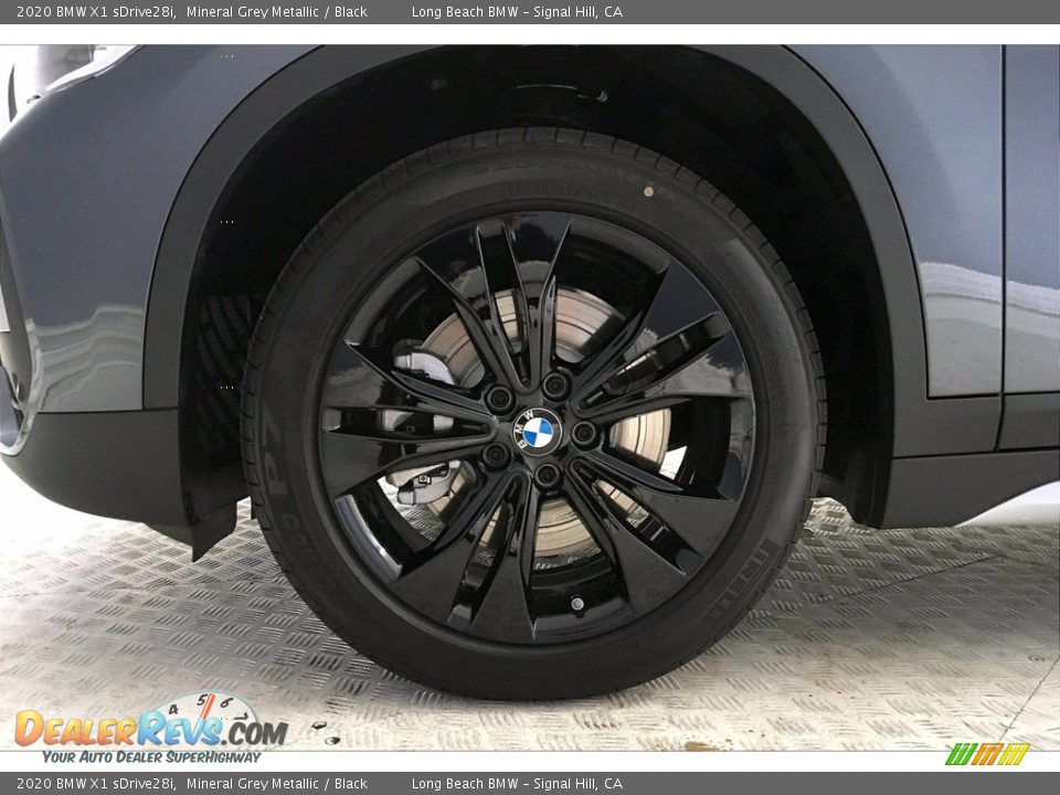 2020 BMW X1 sDrive28i Mineral Grey Metallic / Black Photo #12