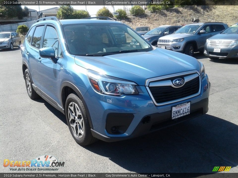 2019 Subaru Forester 2.5i Premium Horizon Blue Pearl / Black Photo #1